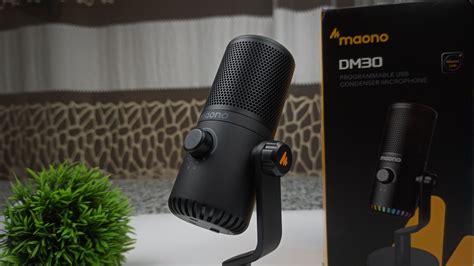 Maono DM30 Review - Gaming Microphone with RGB Lights Under $50