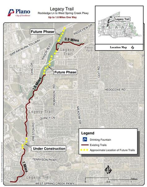 Legacy Trail Project Update from Plano Parks and Recreation Department (City of Plano ...