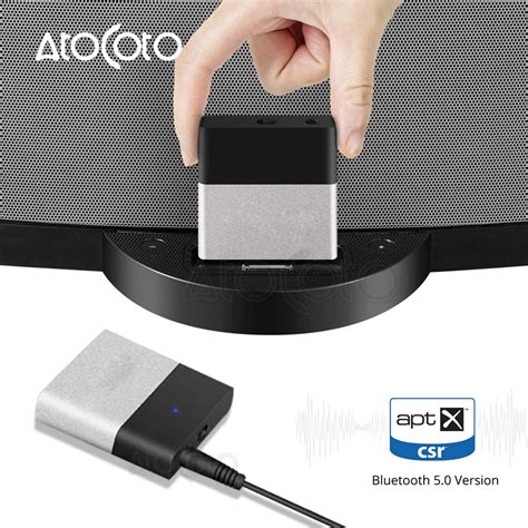 Electronics DockLinQ Pro Bluetooth 5.0 aptX Low Latency Adapter for ...