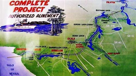 Petition update · A COMPLETED Cross Florida Barge Canal Project would have looked like this ...