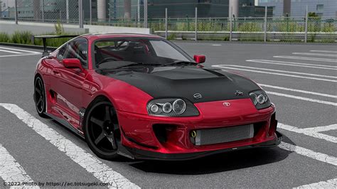 【Assetto Corsa】SUPRA（スープラ）JZA80 MK4 Ridox Body Kit | Toyota Supra MKIV ...