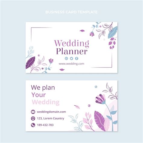 Event Planner Business Card - Free Download on Freepik