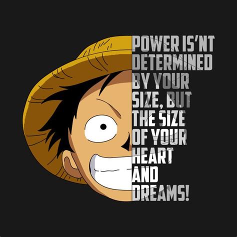 Check out this awesome 'Luffy+quote' design on @TeePublic! in 2021 | One piece quotes, Manga ...