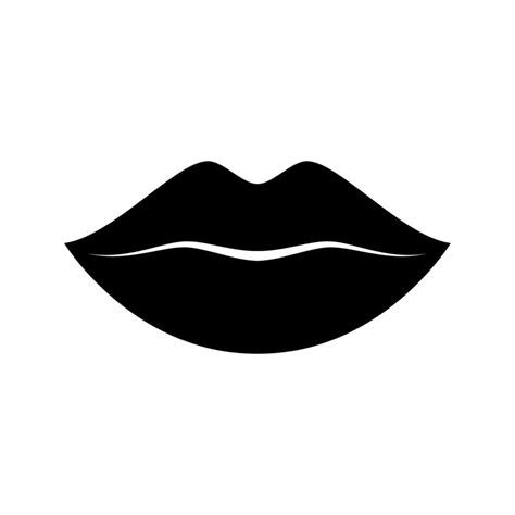 Lips vector illustratiron isolated on white background. 8202488 Vector ...