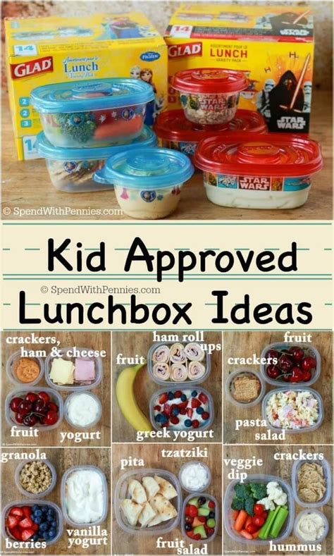 Here are our favorite kid approved lunchbox ideas! While these lunches ...