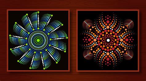 10 DIY Aboriginal Dot Art Inspiration - Hello Vector