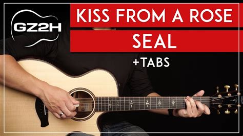 Kiss From A Rose Guitar Tutorial Seal Guitar Lesson |Chords + Lead Guitar + TAB| - YouTube