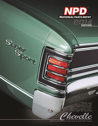 Classic Industries Chevelle Parts Catalog