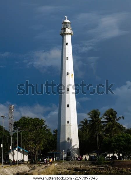 Anyer Lighthouse Standing Still Since Colonial Stock Photo 2199897945 | Shutterstock