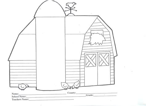 Barn Coloring Pages To Print - Coloring Home