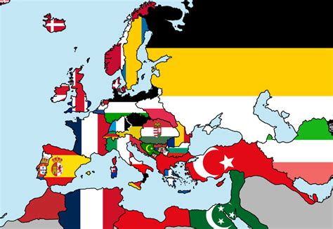 The best of /r/vexillology — Flag Map of Alternate Europe from /r ...