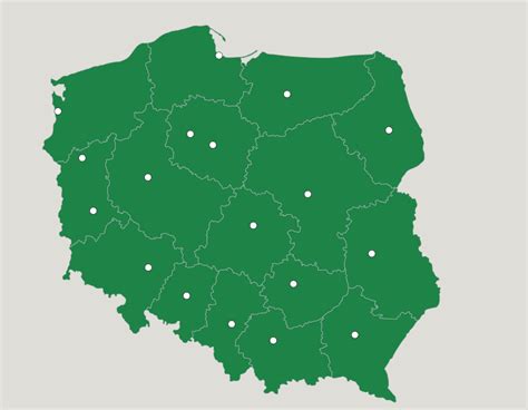 Poland: Voivodeship Capitals - Map Quiz Game - Seterra