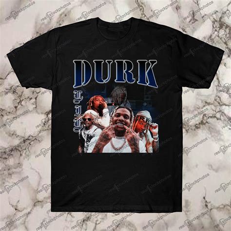 LIL DURK Shirt Hip Hop Shirt Rap shirt Vintage 90s Retro | Etsy