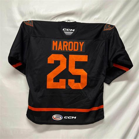 AHL Authentic - 2022-23 Lehigh Valley Phantoms Jersey Game Worn by #25 ...