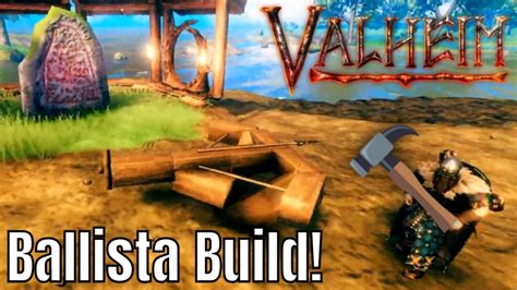 Valheim Ballista Build Timelapse (Immersion) - YouTube