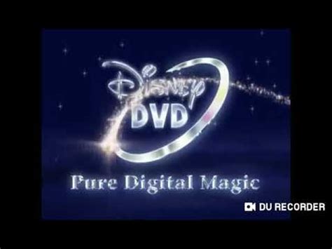 Disney DVD logo History Double Pitched - YouTube