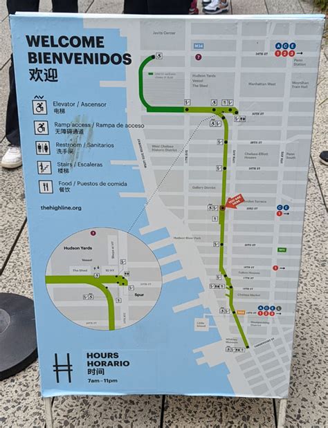 The High Line in New York City: Maps, Entrances, Bathrooms, and More Important Info