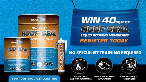 Win 40sqm of Roof Seal Liquid Coating - Laydex Building Solutions