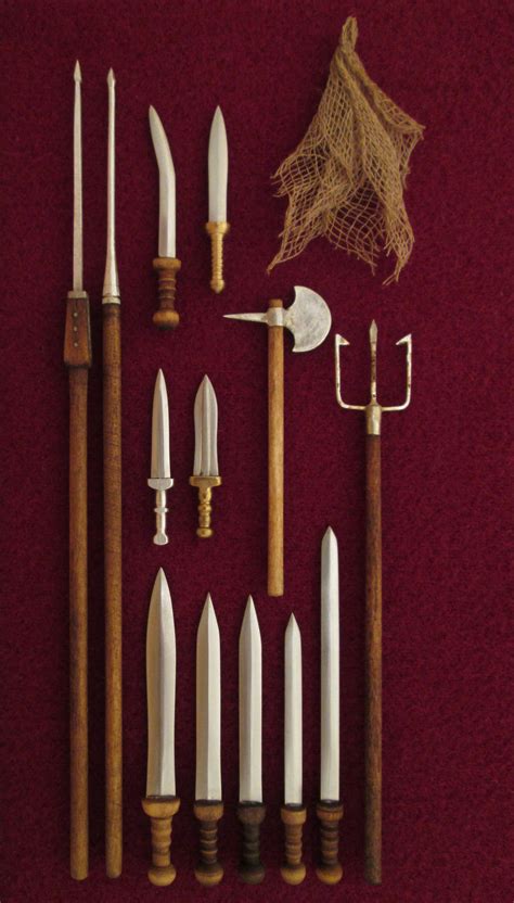 My Little Collection Of Roman Weapons by AtriellMe on DeviantArt