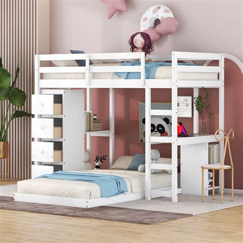 Kids Beds With Storage And Desk