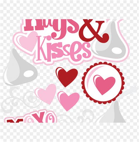 Hershey Kisses Cliparts - Valentines Day Scrapbook Clipart PNG Transparent With Clear Background ...