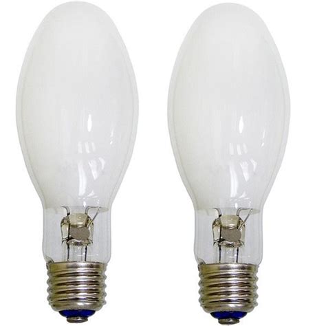 2Pack - 100W Mercury Vapor Coated Medium Base Light Bulbs MV100/ED17