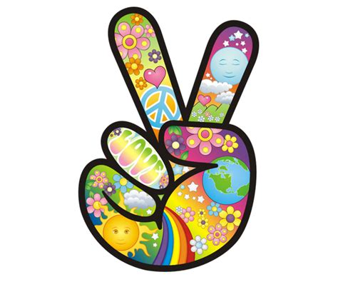 Hippie Peace Sign - ClipArt Best