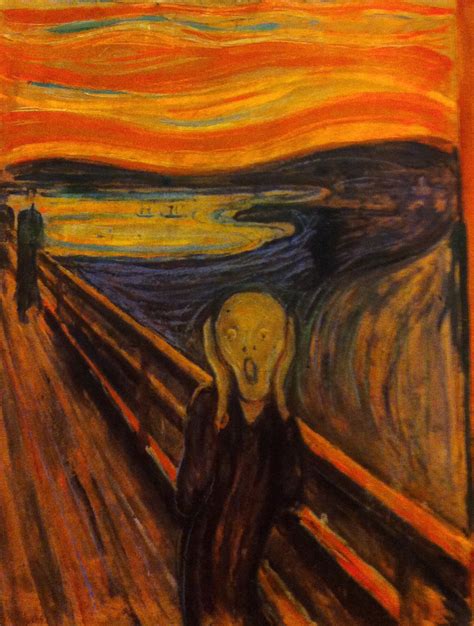 The Scream By Edvard Munch Is One Of The Most Famous Paintings Of The ...