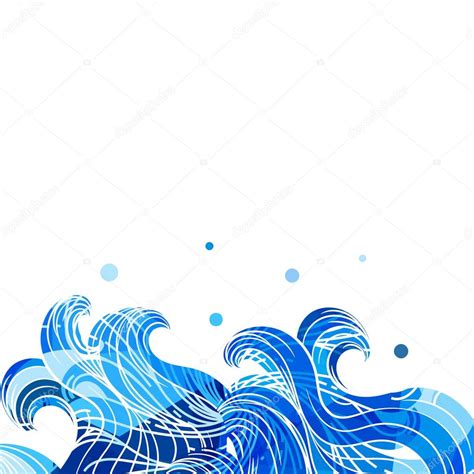 Wave Frame/Border Stock Vector Image by ©konekotanya.gmail.com #116627864