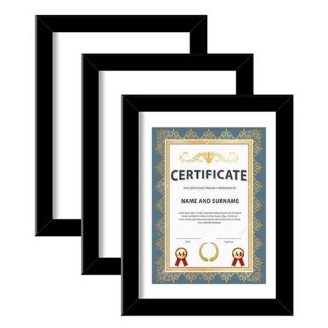 What Size Frame For Certificate - Infoupdate.org