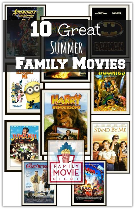 Top 10 Hot Family Summer Movies - U me and the kids