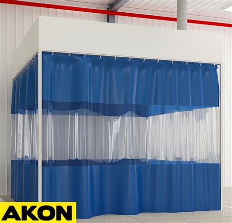 Curtain For Paint Spray Booth – Akon – Curtain and Dividers