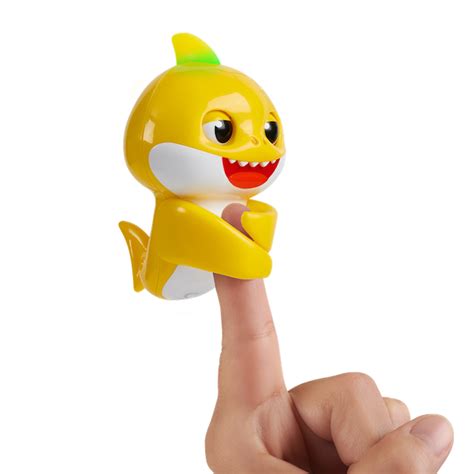 Pinkfong Baby Shark Fingerlings - Baby Shark - Pre-school Interactive Toy - By WowWee - Walmart.com