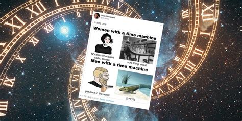 Time Travel Meme Shows How Men and Women Would Use It Differently