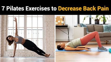 7 Pilates Exercises to Decrease Back Pain