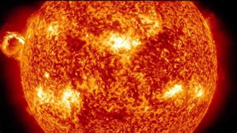 The Sun's Solar Storms Captured On Camera | World News | Sky News