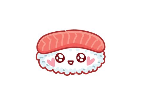 🍣 Kawaii Sushi stickers! 🍣 by Svetlana Tokarenko on Dribbble