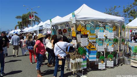 Strawberry Festival in Oxnard, California - People checking out one of ...