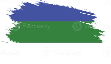 Komi flag with grunge texture 12025316 PNG