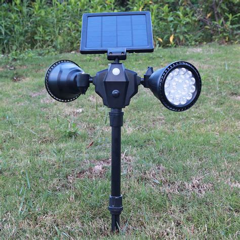 TOPCHANCES 2 in 1 Solar Wall Lights in-Ground Lights Outdoor Solar ...