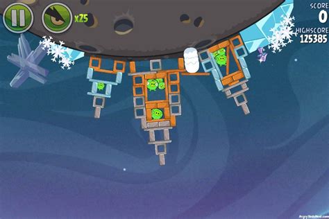 Angry Birds Space Cold Cuts Level 2-18 Walkthrough | AngryBirdsNest