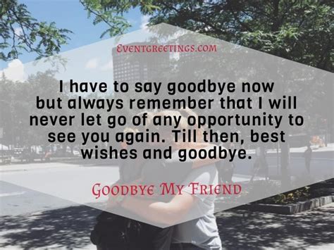 25 Emotional Goodbye Quotes for Friends – Events Greetings