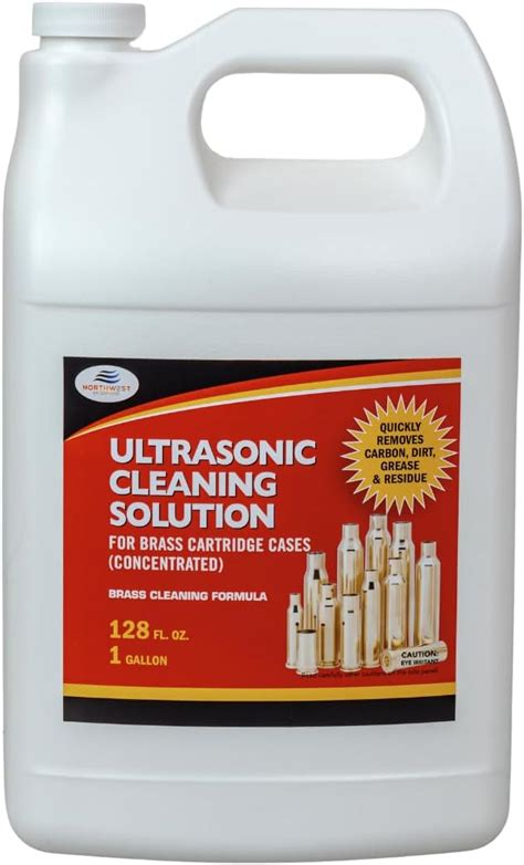 Amazon.com : Northwest Enterprises Gun Cartridge Cleaner Solution. Ultrasonic Brass Cleaning ...