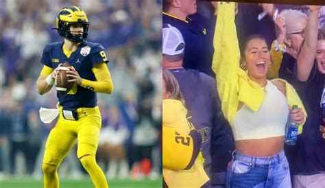 Let's Meet The Girlfriend Of Michigan Star J.J. McCarthy Who Went Viral ...