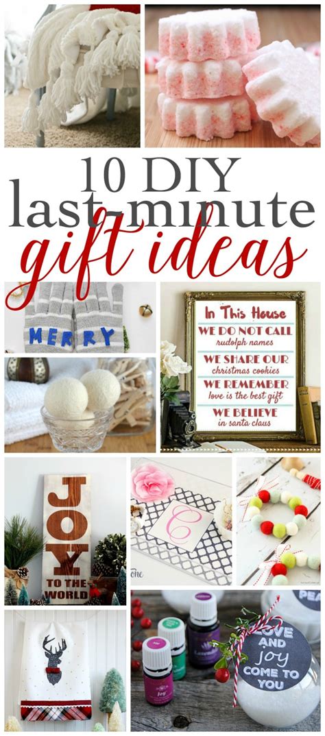 10 DIY Last-Minute Gift Ideas + a Giveaway!! | The Turquoise Home