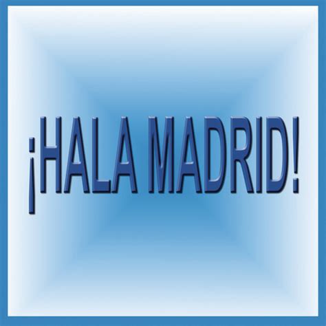 ¡ Hala Madrid ! Song Download: ¡ Hala Madrid ! MP3 Spanish Song Online ...