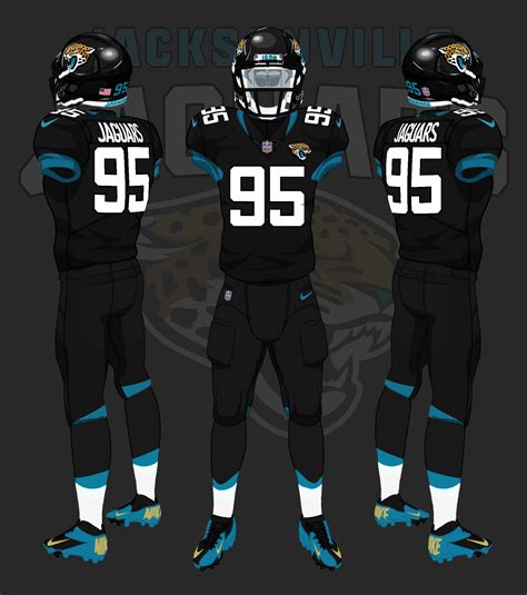 Jacksonville Jaguars uniforms by CoachFieldsOfNOLA on DeviantArt