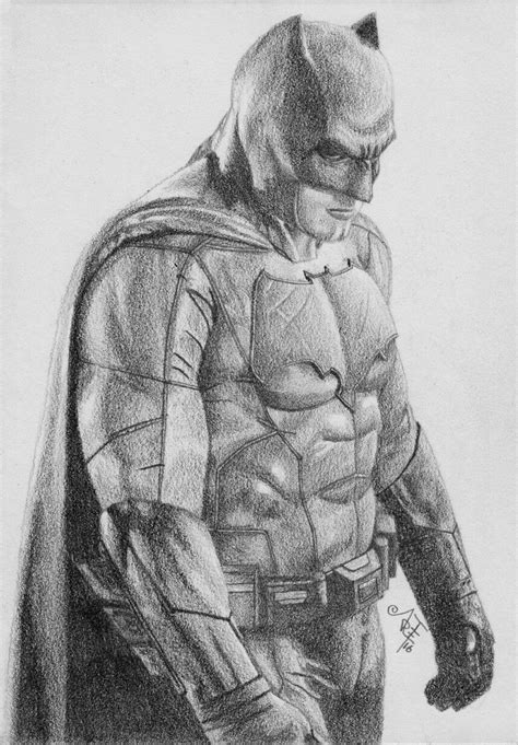 Batman Pencil Drawing at PaintingValley.com | Explore collection of ...