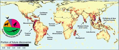 New map shows where the 80% of species we don’t know about may be hiding