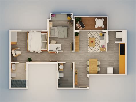 Create 3D Floor Plan Renders with Sketchup, Vray and Flextools - Isometric Design Masterclass ...